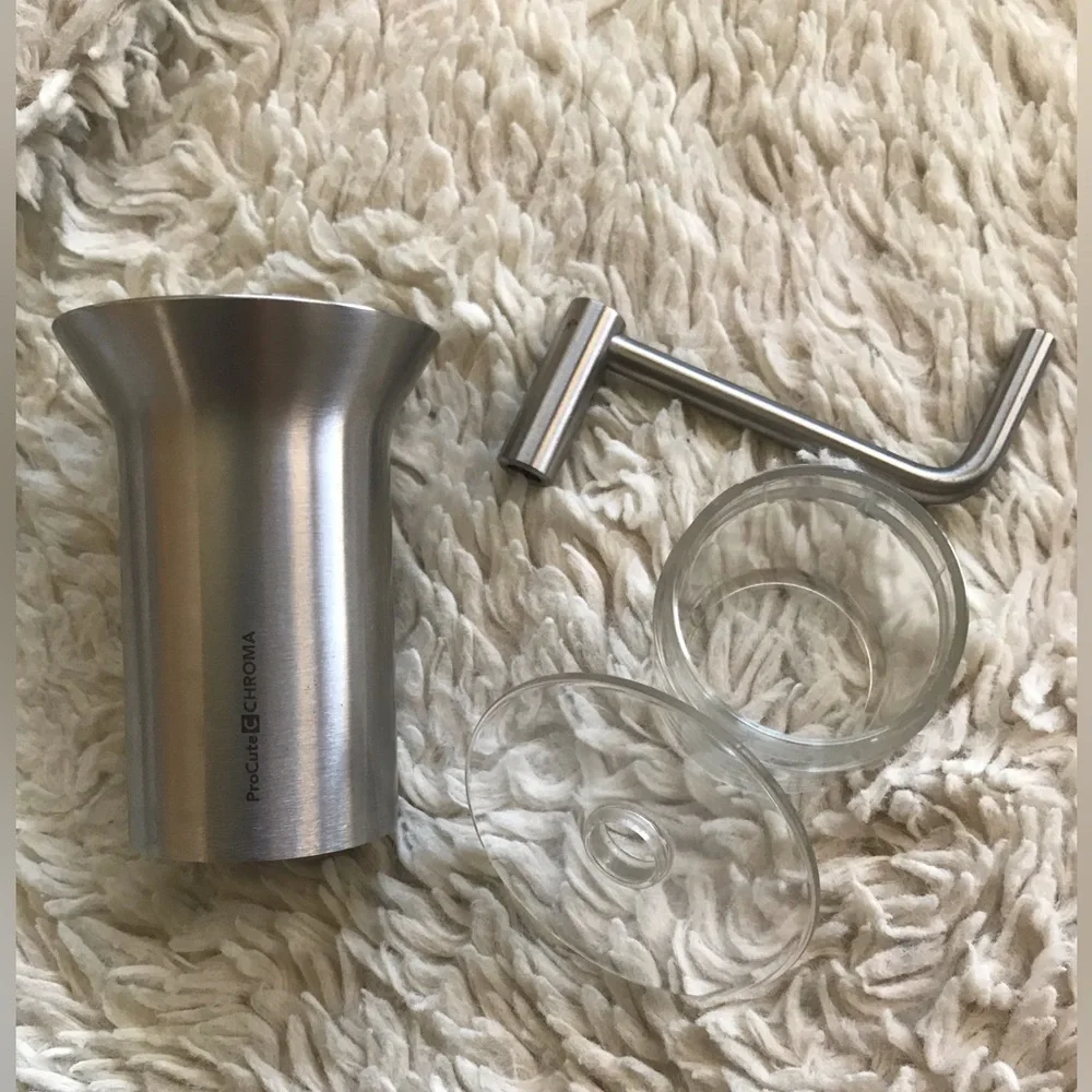 ProCute Chroma Stainless Steel Manual Grinder - with Titanium mechanism